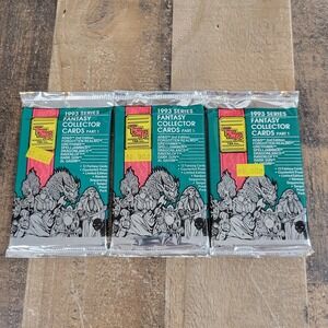 3 Pack Cards 1993 Fantasy Collector Advanced Dungeons & Dragons‎ Part 1 Sealed
